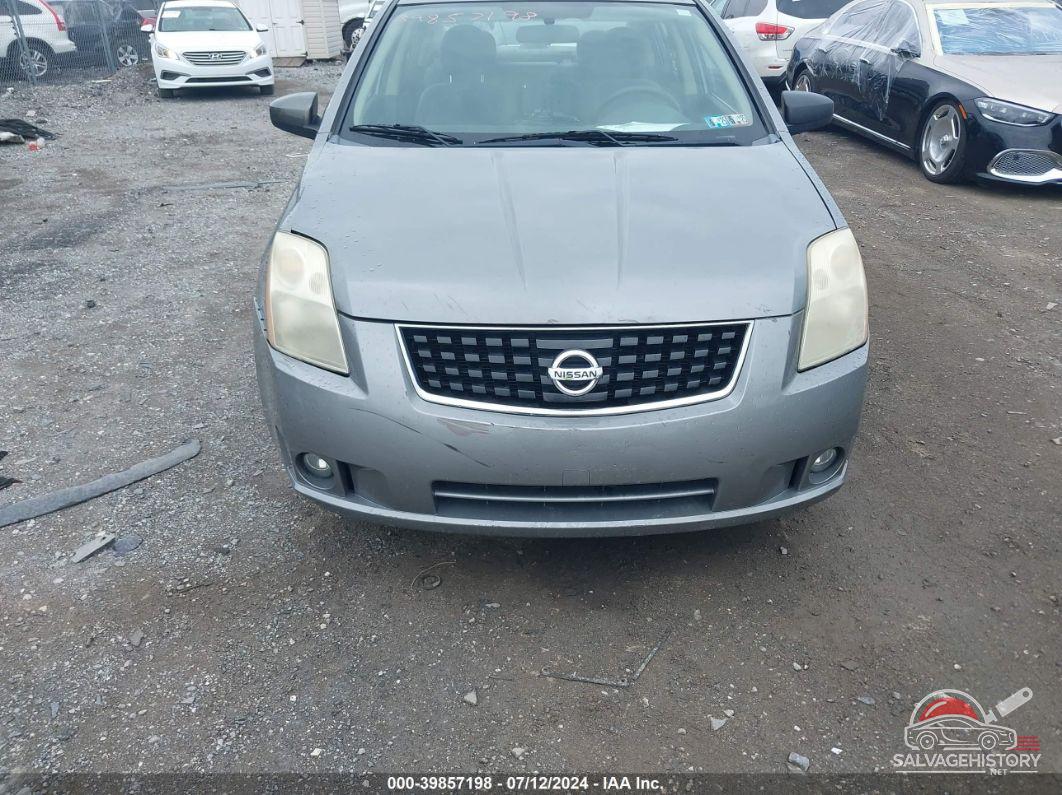 3N1AB61E38L625926 2008 NISSAN SENTRA photo no. 6