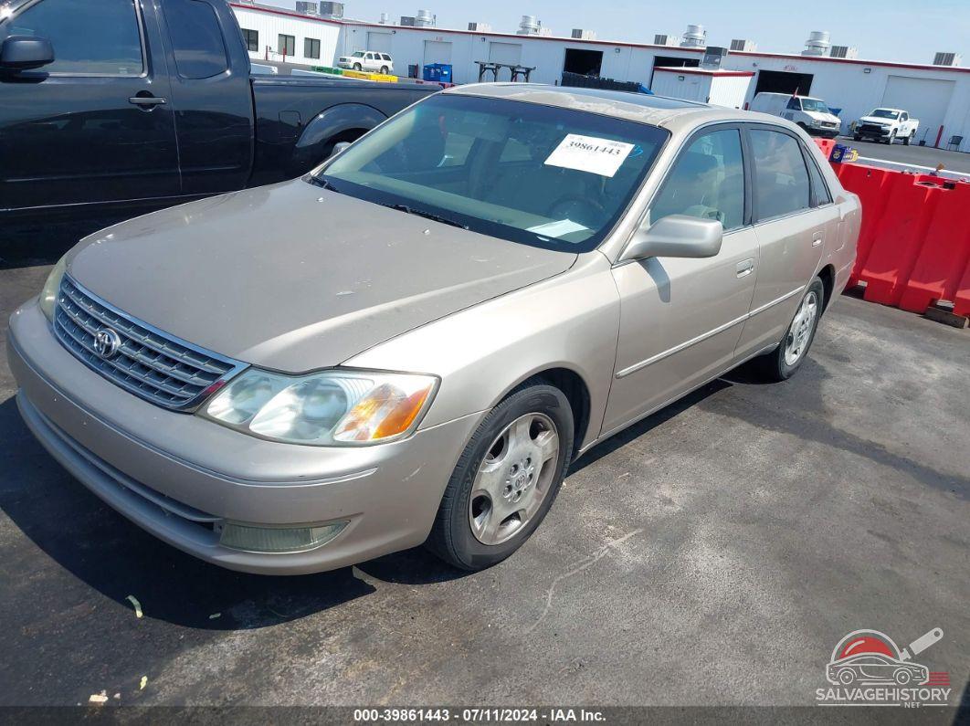 4T1BF28B93U306809 2003 TOYOTA AVALON photo no. 6