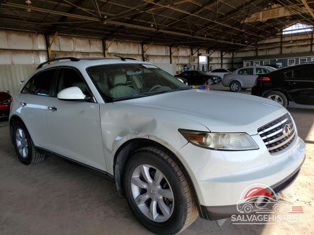 JNRAS08U05X109630 2005 INFINITI FX35 photo no. 4