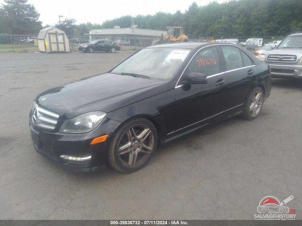 WDDGF8AB5DR276032 2013 MERCEDES-BENZ C 300 photo no. 2