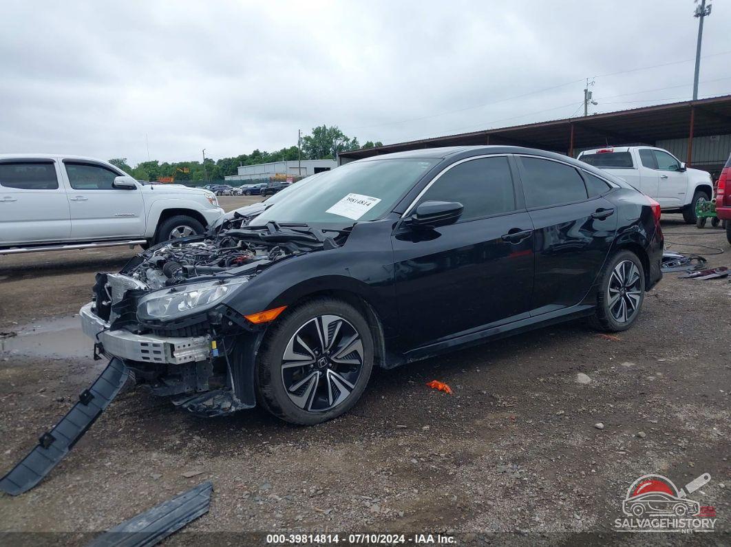 JHMFC1F78JX021343 2018 HONDA CIVIC photo no. 2