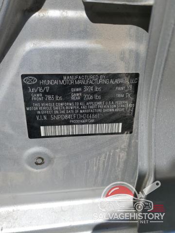 5NPD84LF1JH244861 2018 HYUNDAI ELANTRA photo no. 12