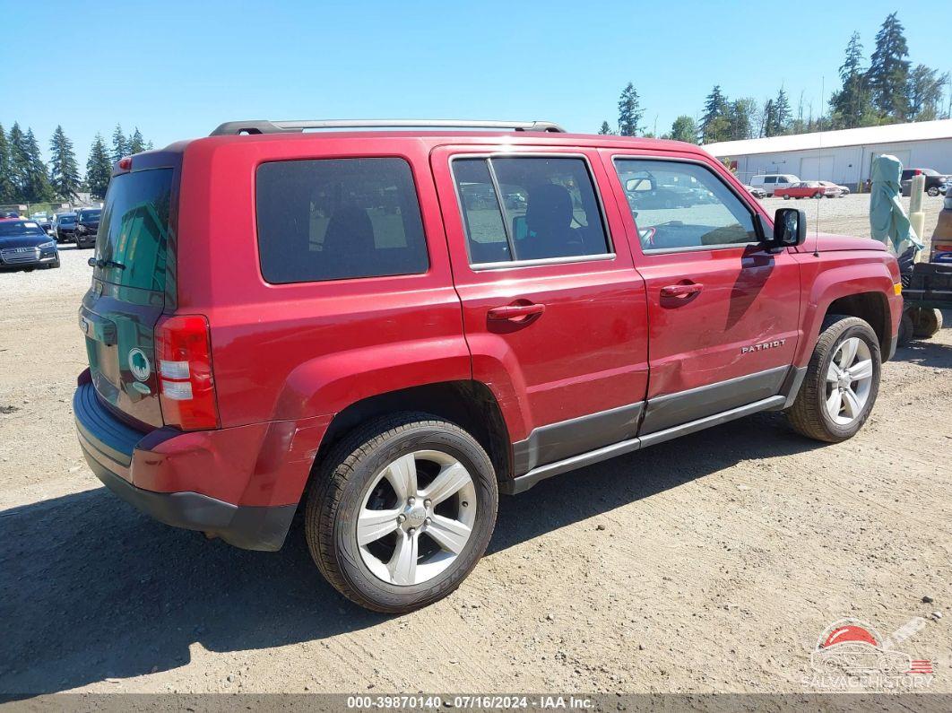 1C4NJRFB2ED546315 2014 JEEP PATRIOT photo no. 4