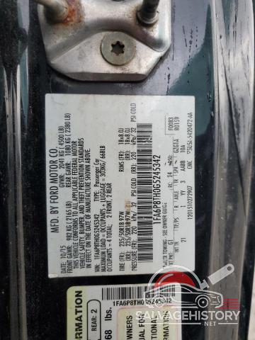 1FA6P8TH0G5245342 2016 FORD ALL Models photo no. 12