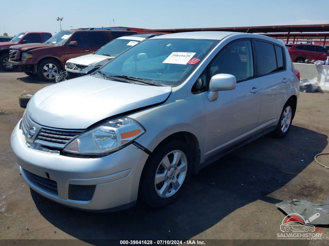 3N1BC13E37L451758 2007 NISSAN VERSA photo no. 2