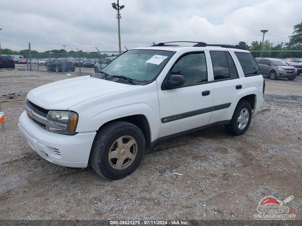 1GNDT13S132389291 2003 CHEVROLET TRAILBLAZER photo no. 2