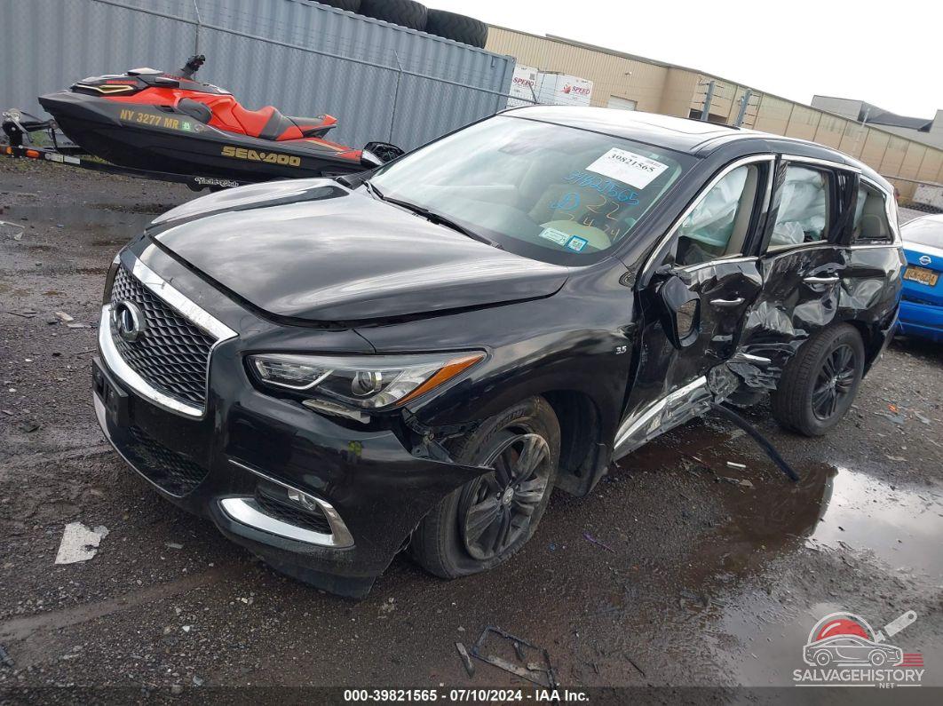 5N1DL0MM9KC569013 2019 INFINITI QX60 photo no. 2