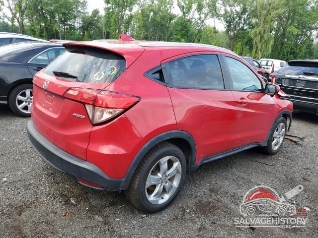 3CZRU6H74GM750955 2016 HONDA HR-V photo no. 3