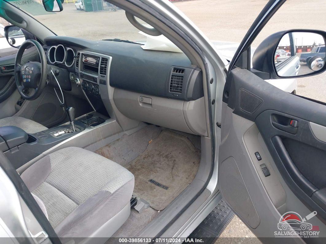 JTEBU14R250069884 2005 TOYOTA 4RUNNER photo no. 5