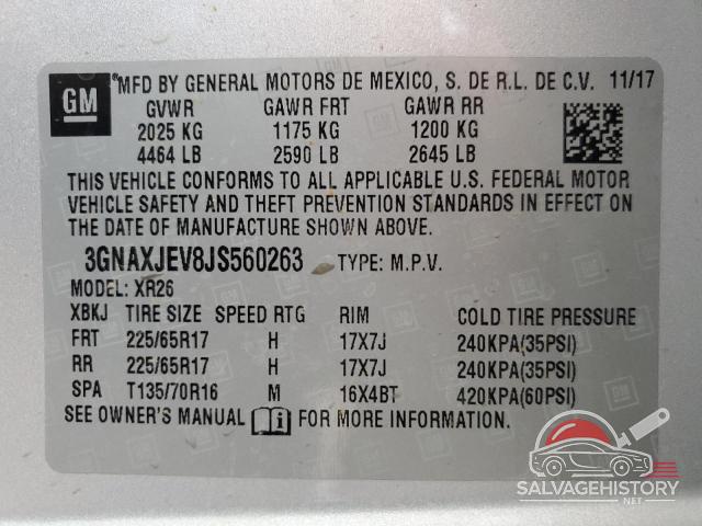 3GNAXJEV8JS560263 2018 CHEVROLET EQUINOX photo no. 13