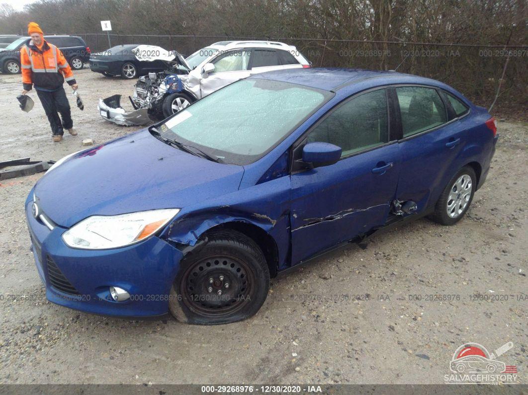 1FAHP3F25CL418698 2012 FORD FOCUS photo no. 2