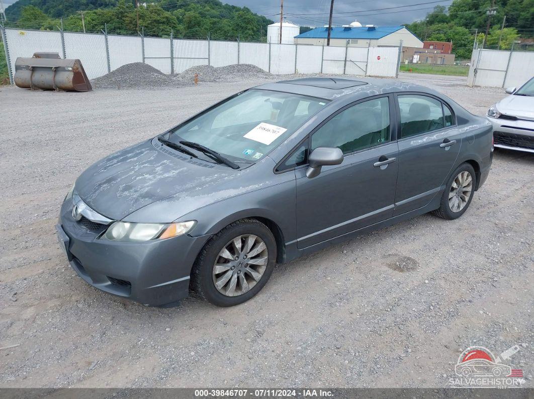 2HGFA16989H516894 2009 HONDA CIVIC photo no. 2