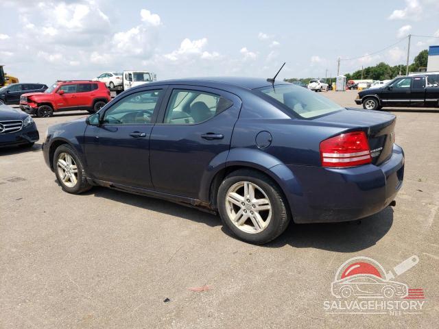 1B3LC56K28N127861 2008 DODGE AVENGER photo no. 2