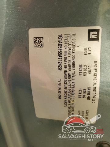 1G1AD5F55A7124291 2010 CHEVROLET COBALT photo no. 13