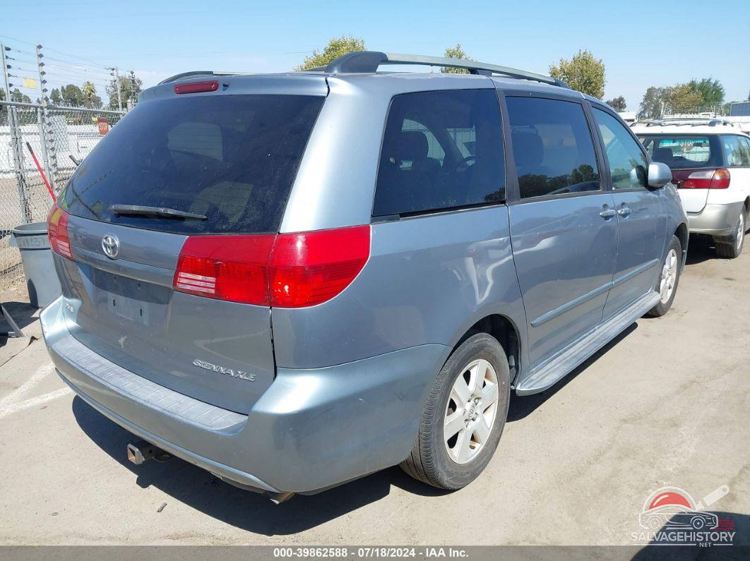 5TDZA22CX4S106837 2004 TOYOTA SIENNA photo no. 4