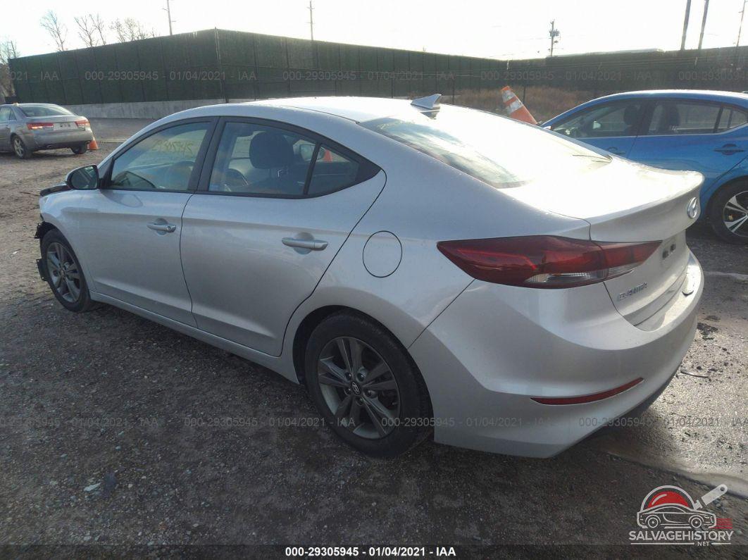 5NPD84LF3JH261628 2018 HYUNDAI ELANTRA photo no. 3
