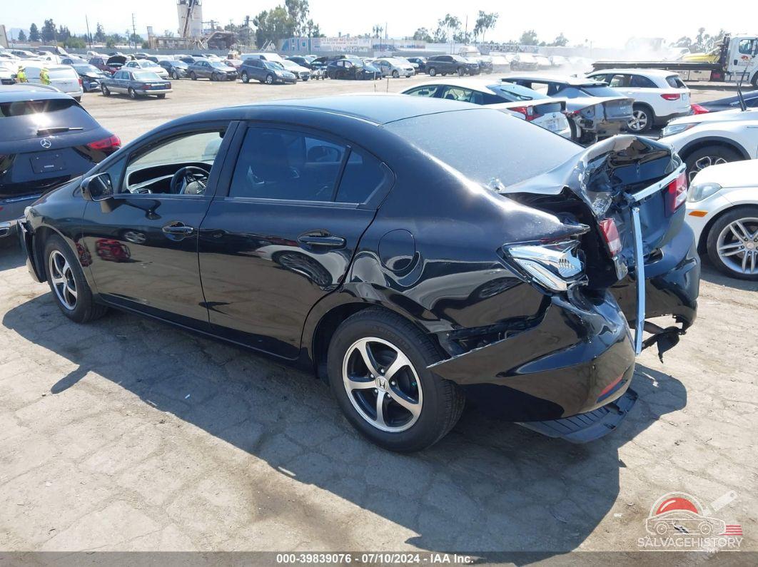 2HGFB2F74FH537691 2015 HONDA CIVIC photo no. 3