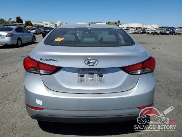 5NPDH4AE2EH511604 2014 HYUNDAI ELANTRA photo no. 6