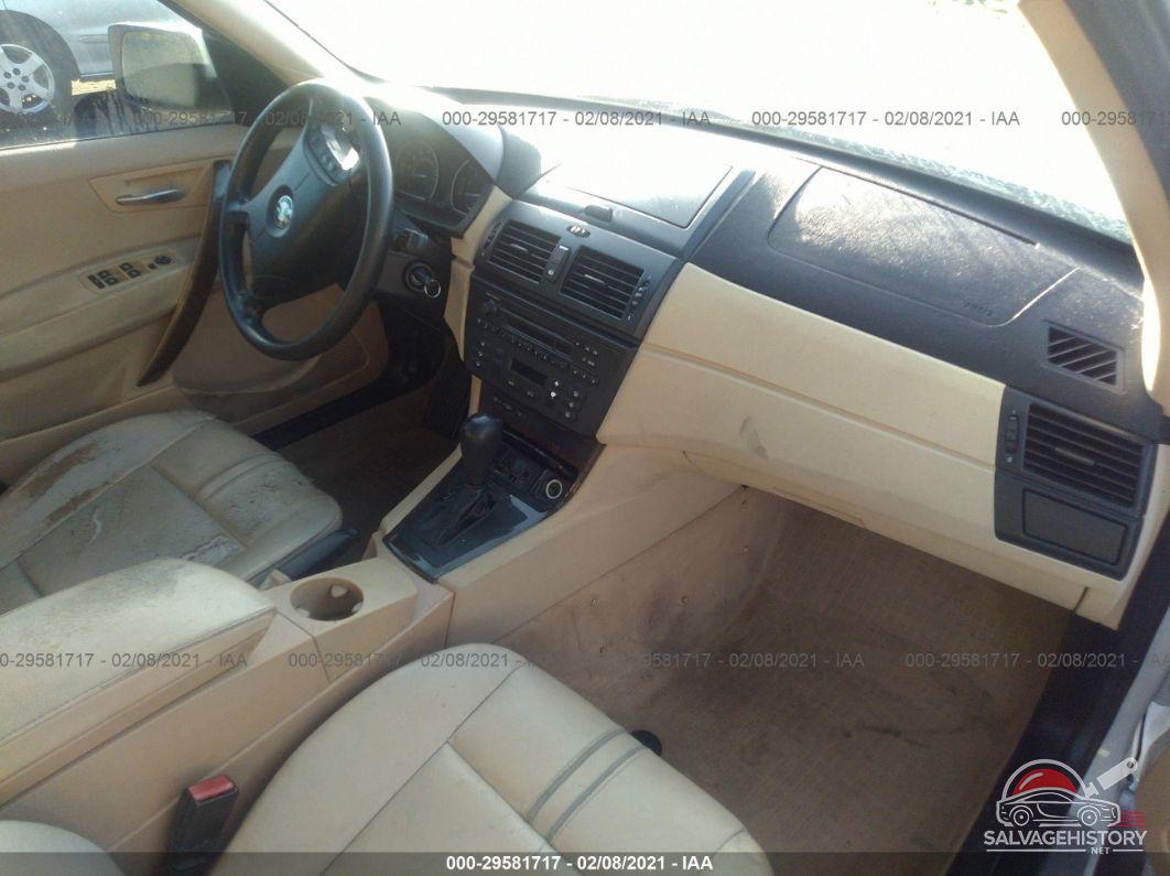 WBXPA93465WD13028 2005 BMW X3 photo no. 5