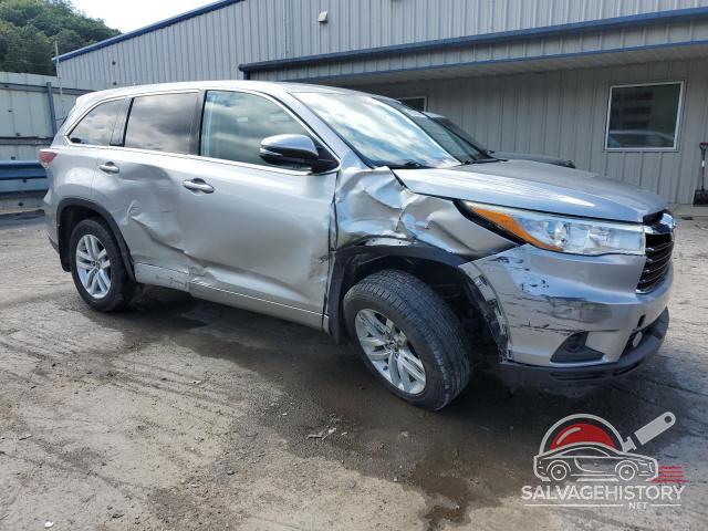 5TDBKRFH5GS323942 2016 TOYOTA HIGHLANDER photo no. 4