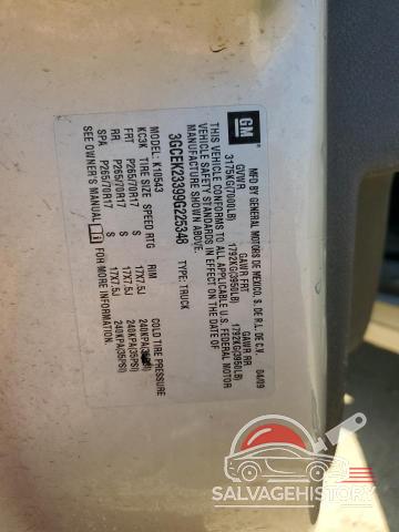 3GCEK23399G225348 2009 CHEVROLET ALL Models photo no. 12