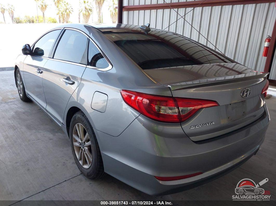 5NPE24AF8GH320190 2016 HYUNDAI SONATA photo no. 3