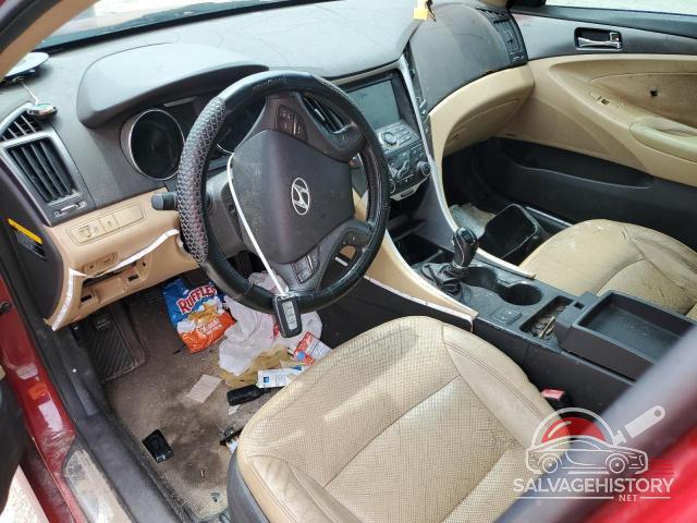 KMHEC4A42DA050481 2013 HYUNDAI SONATA photo no. 8