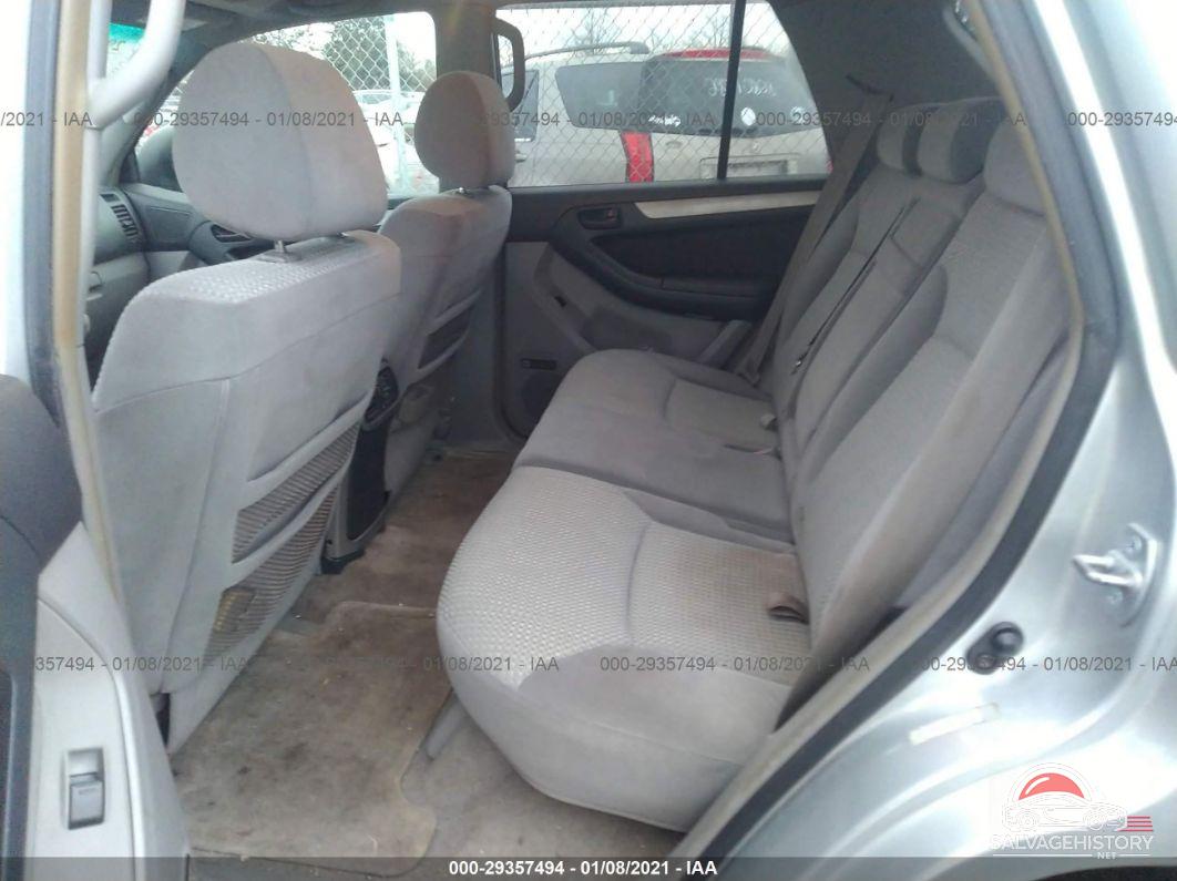 JTEBU14R330013725 2003 TOYOTA 4RUNNER photo no. 8
