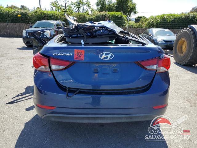 5NPDH4AE6GH700677 2016 HYUNDAI ELANTRA photo no. 6