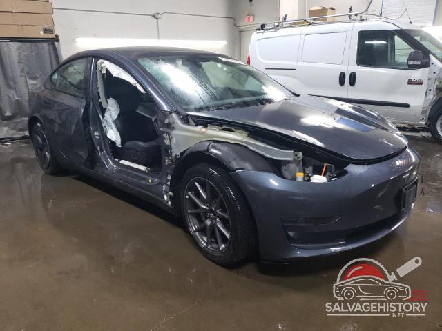 5YJ3E1EA2NF287520 2022 TESLA MODEL 3 photo no. 4