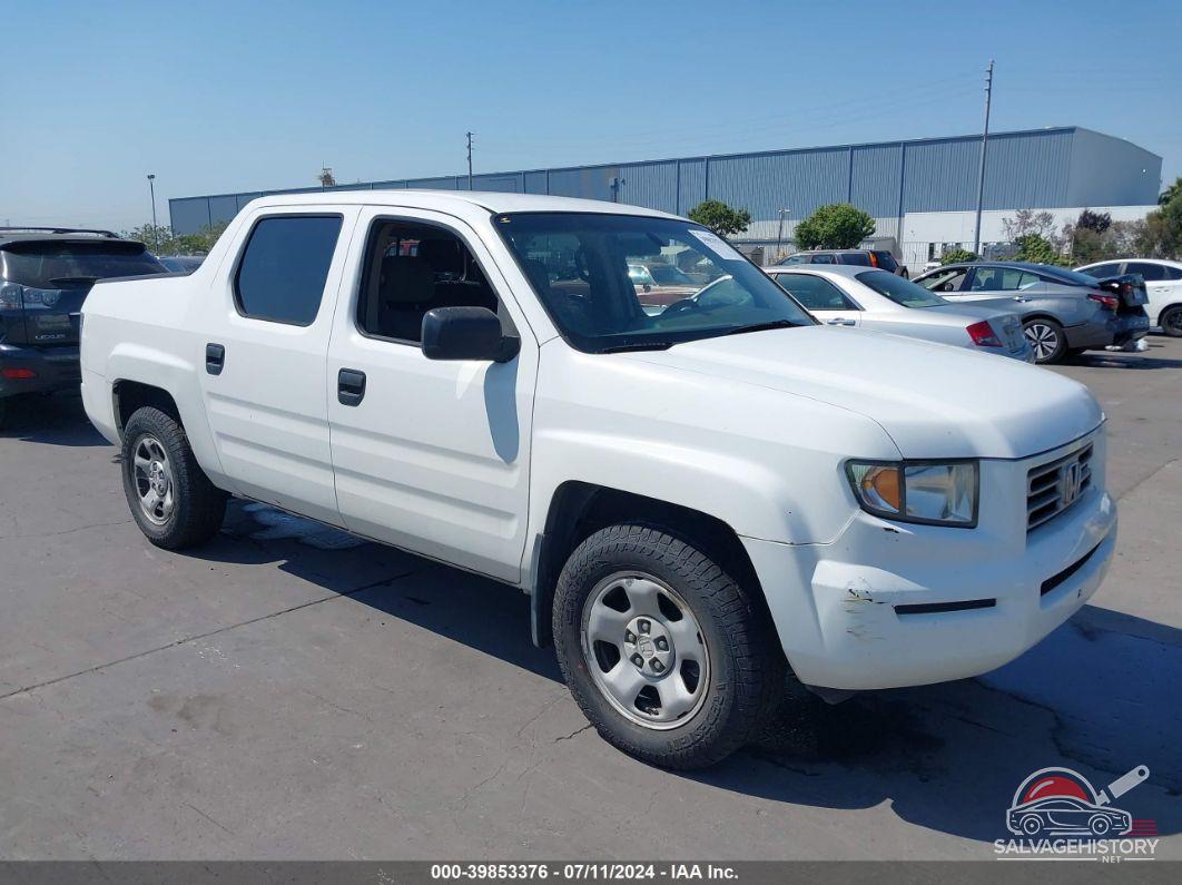 2HJYK16217H528725 2007 HONDA RIDGELINE photo no. 12