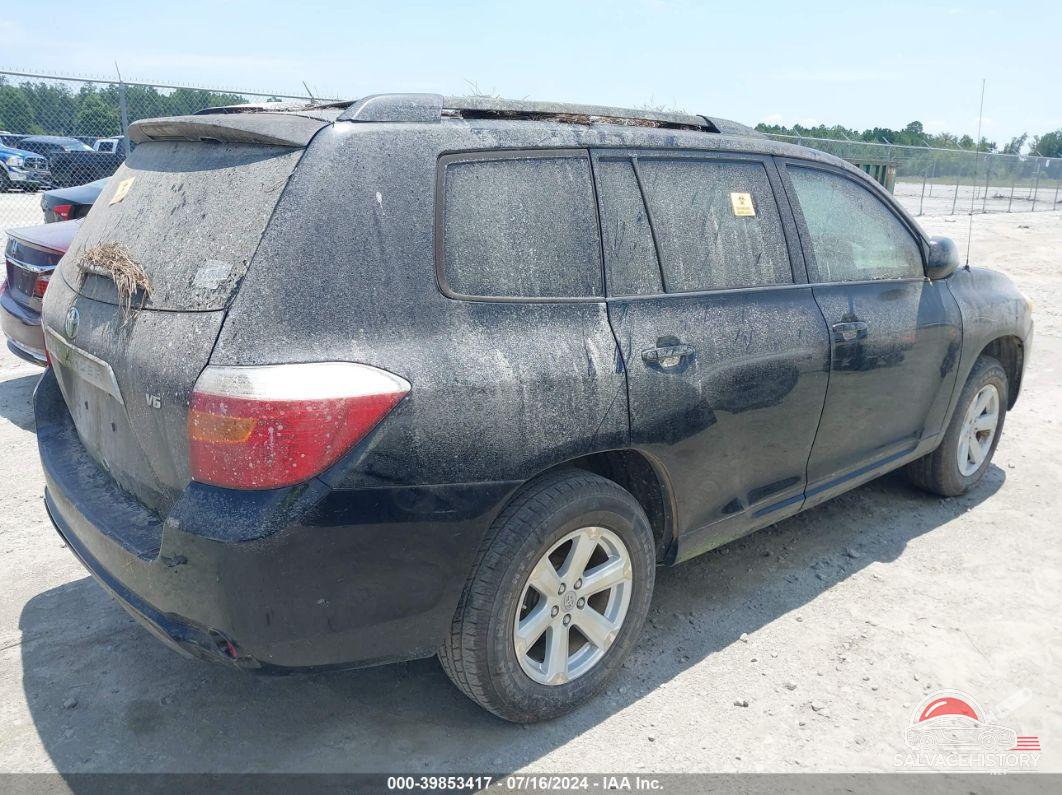 JTEDS41AX82053326 2008 TOYOTA HIGHLANDER photo no. 4