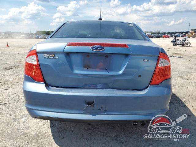 3FAHP0HA8AR307287 2010 FORD FUSION photo no. 6