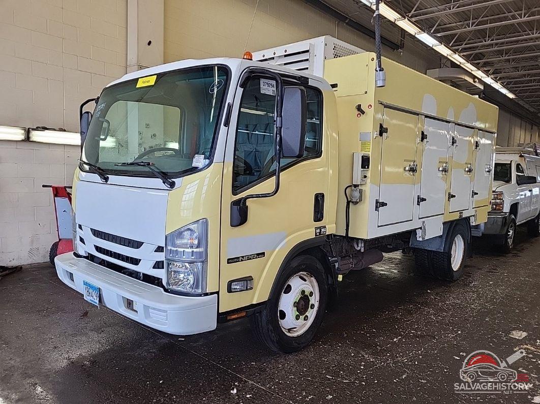 54DC4W1BXGS813411 2016 ISUZU NPR HD GAS REG photo no. 4