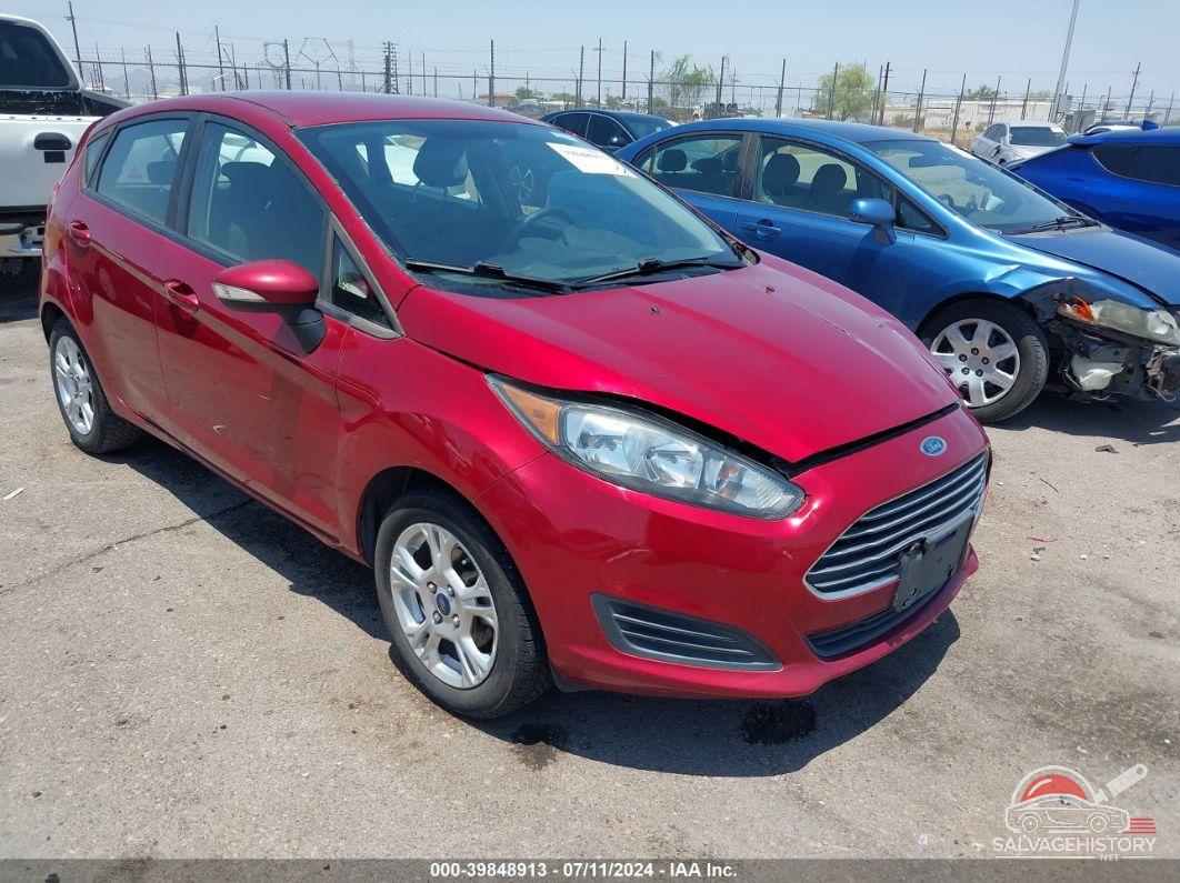 3FADP4EJ6GM122378 2016 FORD FIESTA photo no. 6