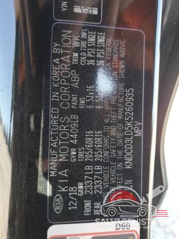 KNDCD3LD5K5260935 2019 KIA NIRO photo no. 12