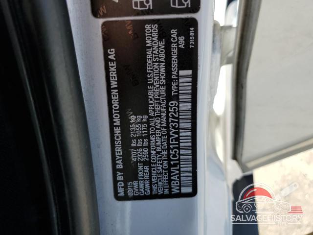 WBAVL1C51FVY37259 2015 BMW X1 photo no. 13