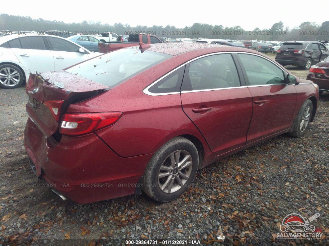 5NPE24AF3GH402179 2016 HYUNDAI SONATA photo no. 4