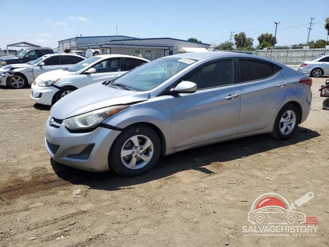 5NPDH4AE6FH627597 2015 HYUNDAI ELANTRA photo no. 14