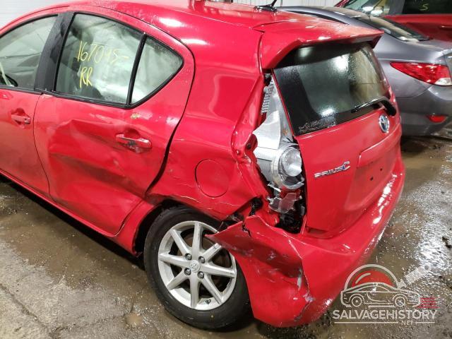 JTDKDTB38C1010425 2012 TOYOTA PRIUS photo no. 9