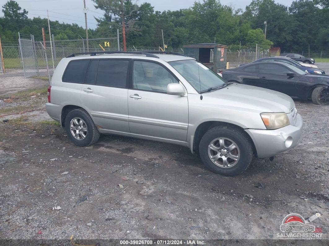 JTEDP21A540038714 2004 TOYOTA HIGHLANDER photo no. 6