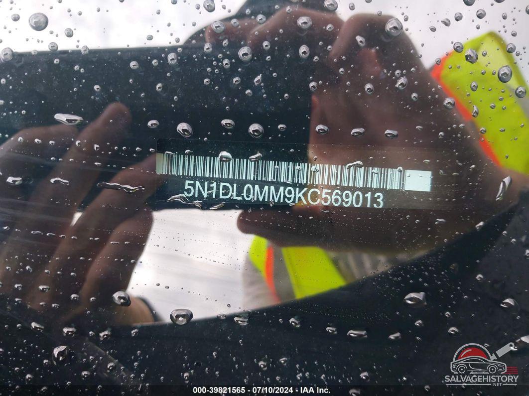 5N1DL0MM9KC569013 2019 INFINITI QX60 photo no. 9