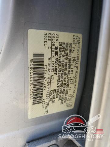 3N1BC13E39L410131 2009 NISSAN VERSA photo no. 12