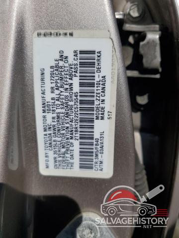2T1BR12E22C575545 2002 TOYOTA COROLLA photo no. 12