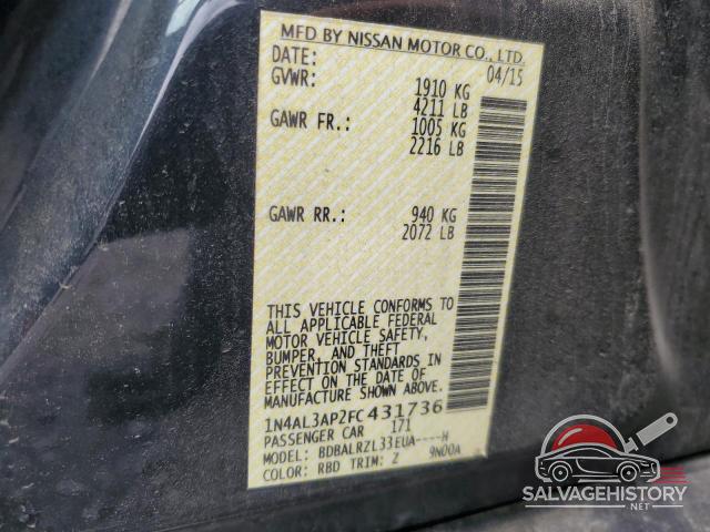 1N4AL3AP2FC431736 2015 NISSAN ALTIMA photo no. 12