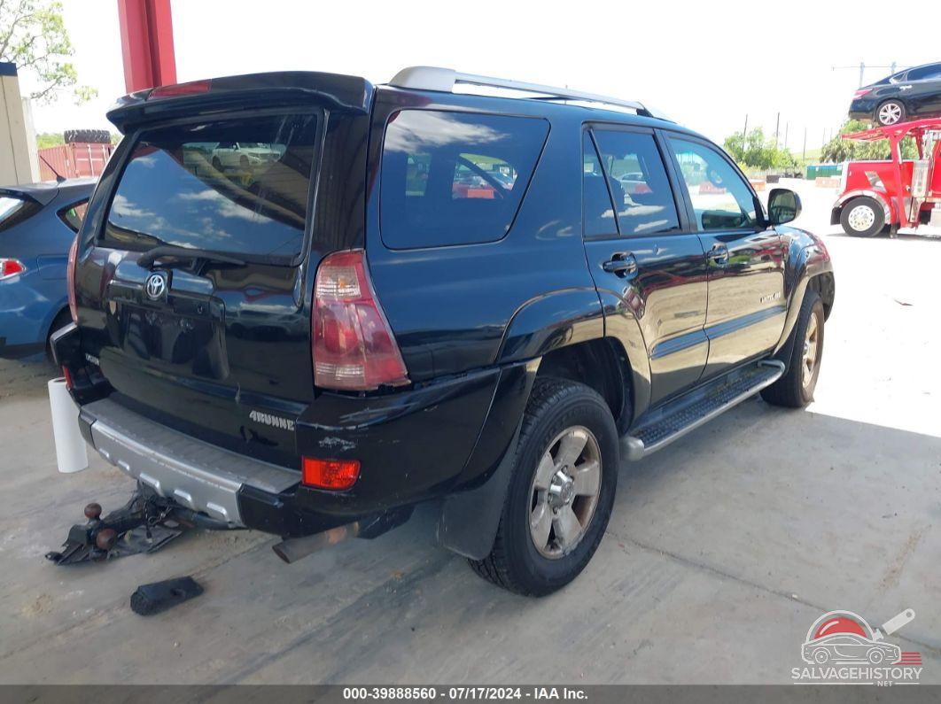 JTEBT17R248014141 2004 TOYOTA 4RUNNER photo no. 4