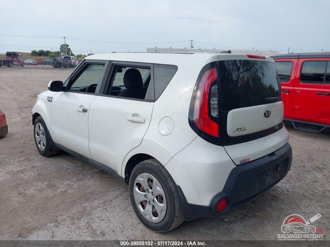 KNDJN2A22F7223349 2015 KIA SOUL photo no. 3