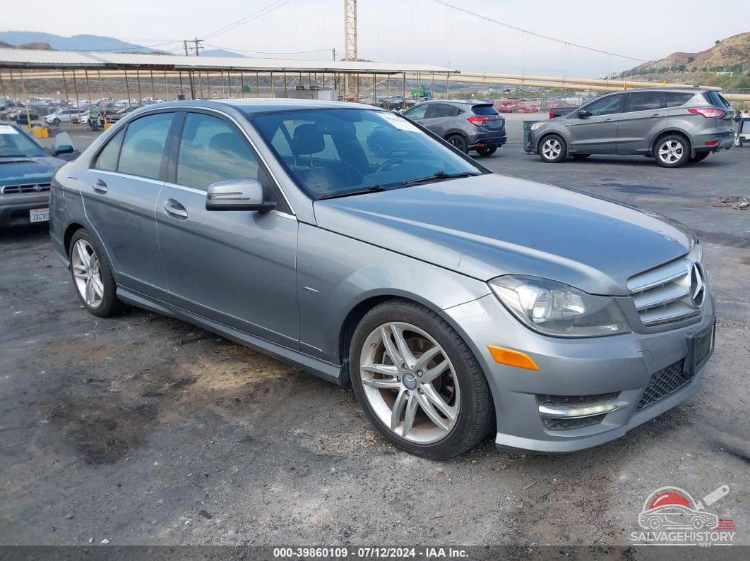 WDDGF4HB3CR237257 2012 MERCEDES-BENZ C 250 photo no. 10