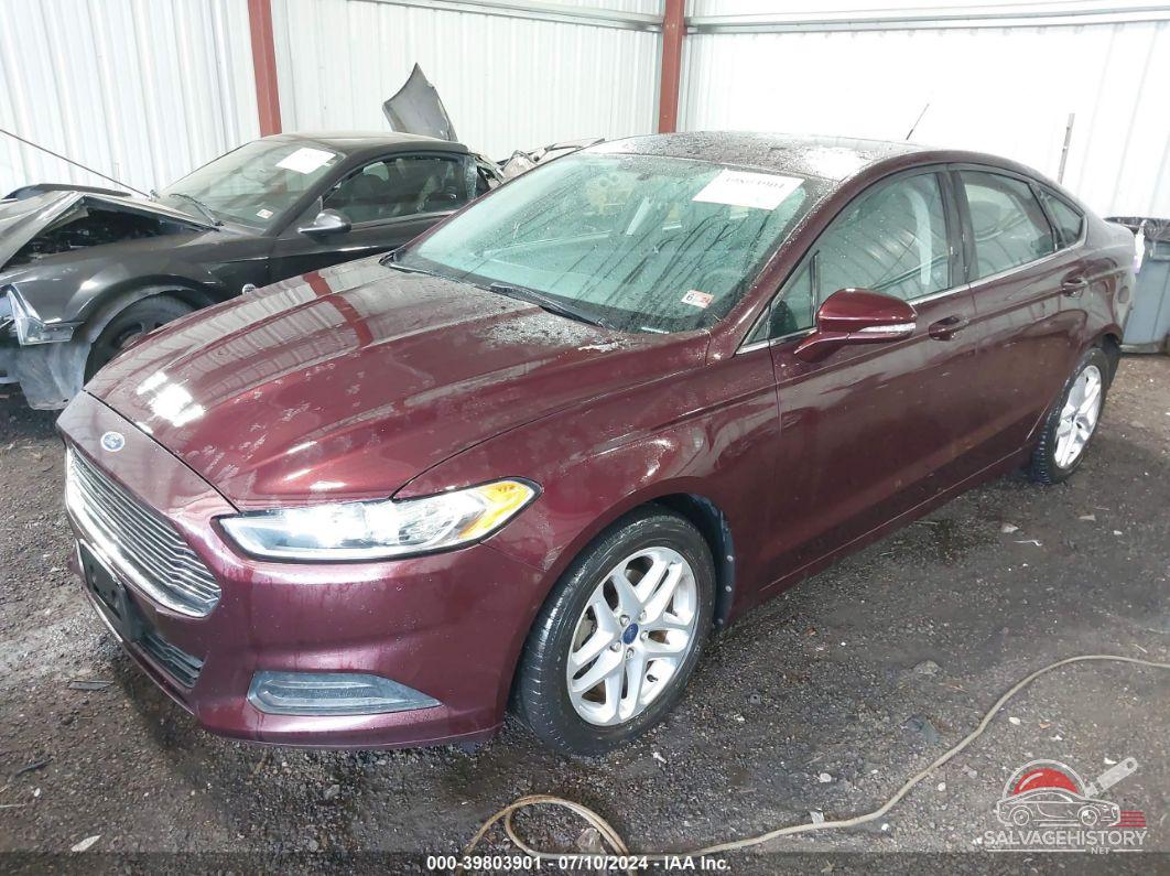 3FA6P0HRXDR225479 2013 FORD FUSION photo no. 2
