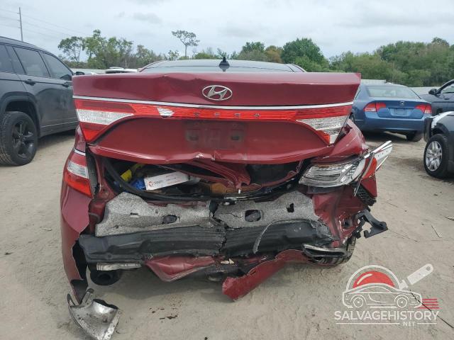 KMHFH4JG1DA300082 2013 HYUNDAI AZERA photo no. 6